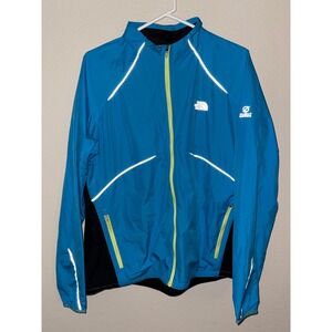 The North Face Flight Series Womens XL Lightweight Blue Running Jacket Zip‎ Up